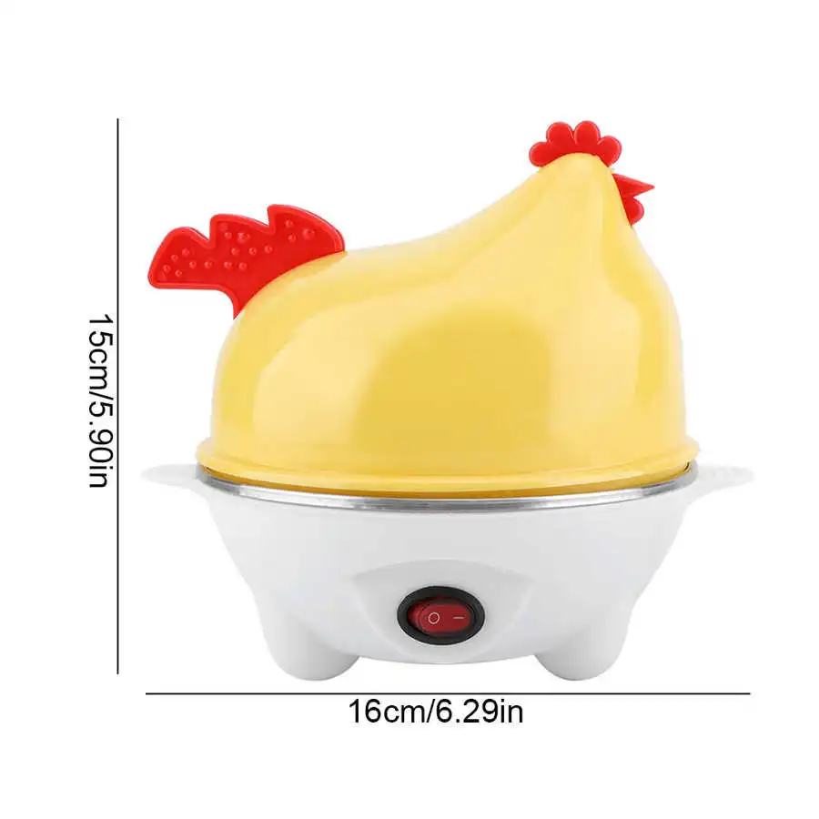 Hervidor de Huevos Eléctrico en Forma de Pollo – Cocina Rápida y Multifuncional para Desayuno