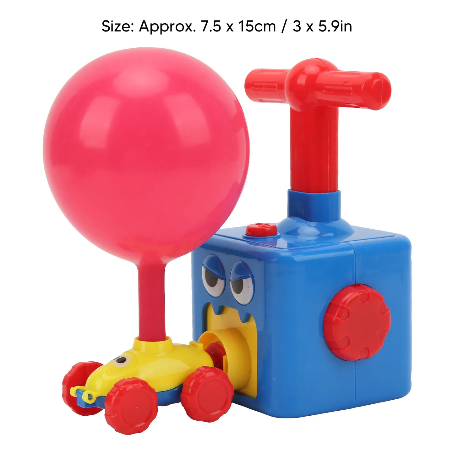 Coche Impulsado por Globos – Juguete Científico y Educativo para Niños (3+ años)