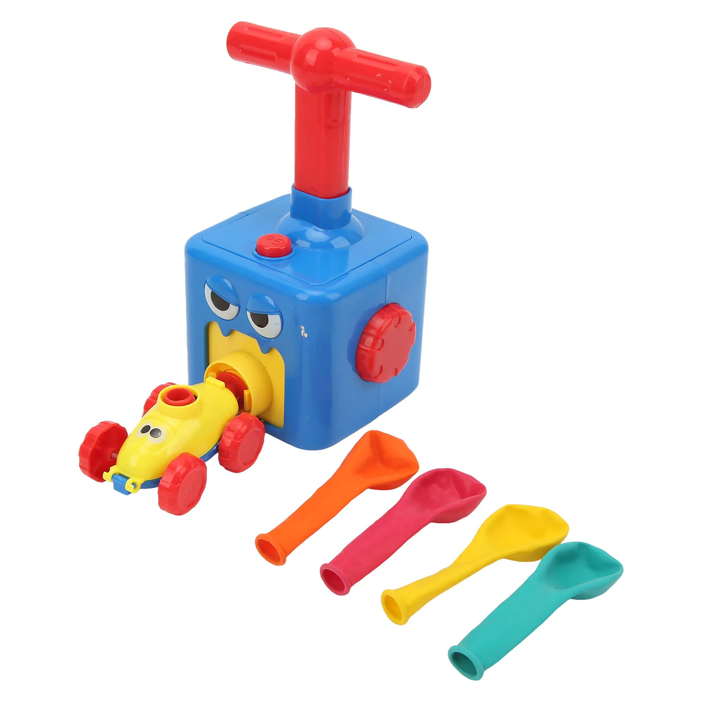 Coche Impulsado por Globos – Juguete Científico y Educativo para Niños (3+ años)